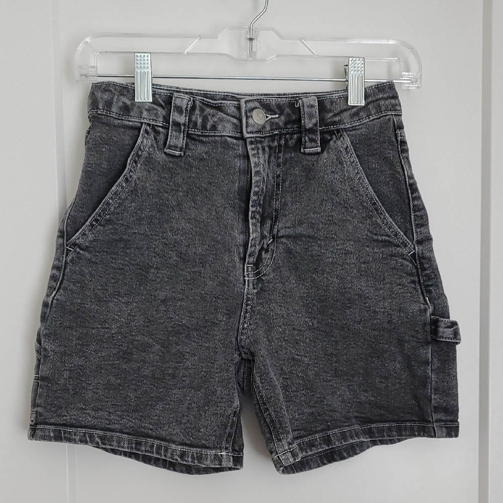 Wild Fable Charcoal Denim Utility Shorts 00